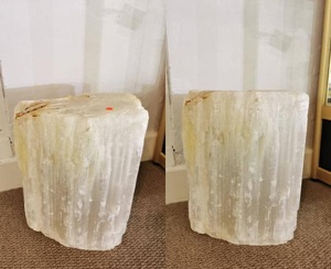 Silla de Selenita 100% Hecha a Mano para Meditación - Product Image 2