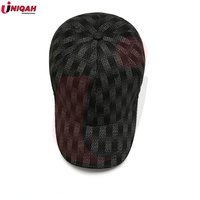 Gorra Trucker Deportiva de Algodón de Alta Calidad, de Dos Tonos y 5 Paneles, con Bordado 3D Personalizado, Visera Curva Ajustable