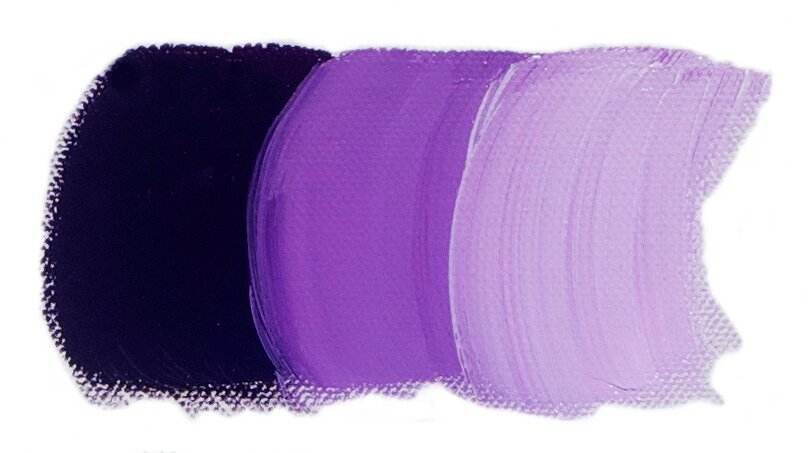 สีม่วงถาวร