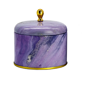 Best Selling Round Metal Candle <b>Jar</b> With Lid in Low Price From India - Product Image 1