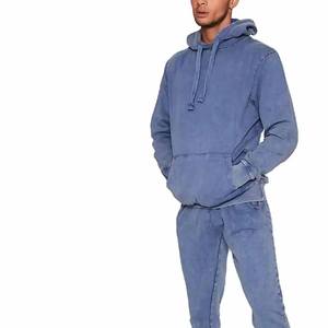 Survêtement de qualité supérieure délavé à l'acide pour femmes et hommes Mode Streetwear Logo personnalisé Créez votre propre survêtement - Product Image 1