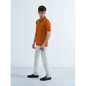 โลโก้แบบกำหนดเอง CARILLO เสื้อโปโลทรงปกติ ดีไซน์ซิปปักลายสีเข้ม ทรงเข้ารูป ไซส์ใหญ่ ผ้าไหมระบายอากาศได้ดี เหมาะสำหรับกอล์ฟ - Product Image 3
