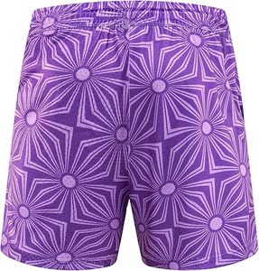 Shorts de sport en maille pour hommes, service OEM, impression personnalisée du logo, respirant, séchage rapide, haute qualité, 100% polyester, mi-longueur - Product Image 3