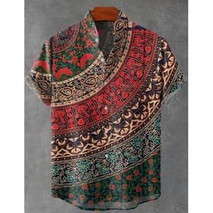 Polo vierge à manches courtes en polyester 100% à séchage rapide avec impression sublimée pour hommes - Product Image 1