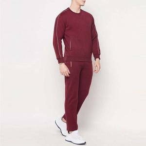 ชุดวอร์มสำหรับผู้ชายผ้าฝ้ายโพลีเอสเตอร์ระบายอากาศได้ดีพิมพ์โลโก้ได้ตามต้องการสำหรับผู้ใหญ่ - Product Image 5