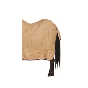 Tapis de cheval d'été de qualité supérieure Matériau de jute respirant durable avec doublure en satin Produit de vente chaud du fabricant indien - Product Image 3