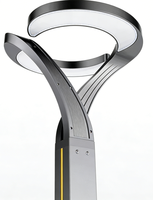 Lampadaire LED Électrique Moderne Étanche IP65, Lampe de Jardin Haut de Gamme en Aluminium pour Éclairage Routier Résidentiel