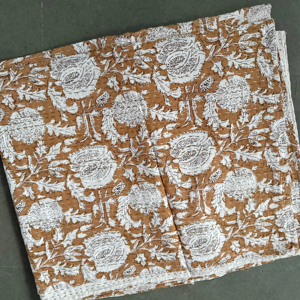 Indian Soft Cotton Good Looking Hand Block Printed Blanket <b>Throw</b> Boho Cotton Sofa <b>Couch</b> Bedding Travel Blanket With Tassels - Product Image 1