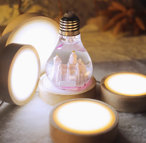 Светящаяся сеть из смолы для бутылки вина - Product Image 4