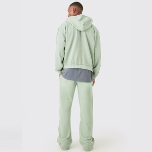 Joggers personnalisés de haute qualité pour hommes, design de mode baggy de grande taille avec deux poches confortables de style de rue, vente en gros - Product Image 3