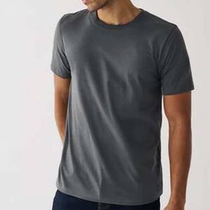 Vente en gros graphique uni blanc hommes personnalisé 100% coton t-shirt impression blanc grande taille hommes t-shirt - Product Image 4