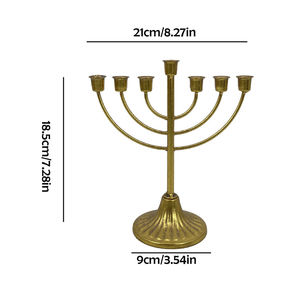 Ramas de Metal hechas a mano de alta calidad, soporte para velas, nuevo estilo, superventas, soporte votivo para velas de decoración del hogar - Product Image 1