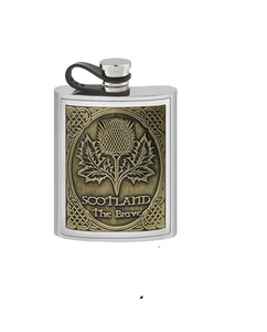 Petaca Portátil de Acero Inoxidable de 8 oz, Hecha a Mano con Impresión Personalizada - Product Image 3