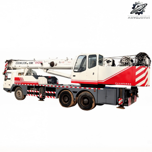 Grúa Hidráulica Usada ZoomlionQY25H de 25 Toneladas, Pluma Telescópica de 42 m Máx., Marca China Original, Pocas Horas, Certificación CE - Product Image 1