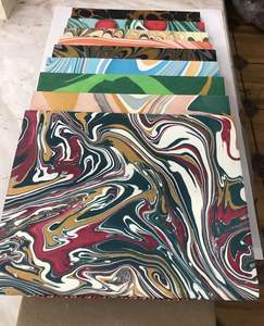 วารสารกระดาษลายหินอ่อนทำมือสั่งทำทำจากผ้าฝ้ายทำด้วยมือขนาด6*8สำหรับขายต่อ - Product Image 4