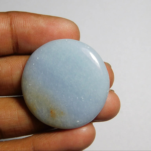 Increíble calidad Angelite Gemstone 100% Cabujones de Angelita natural Piedra preciosa hecha a mano con buena forma y color Precios al por mayor Gem - Product Image 1