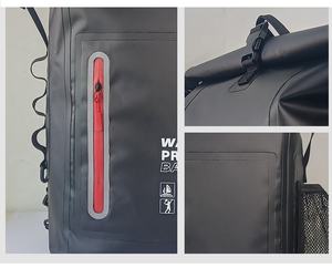 Bolsa Impermeable para Exteriores, Bolsa Seca Enrollable de PVC, Mochila Impermeable para Surf, Natación, Kayak, Navegación - Product Image 5