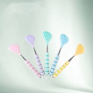 Massageador Portátil Expansível de Acupressão para Costas 23-65cm, Massageador Telescópico Portátil de Aço Inoxidável com Cabo de Borracha para Massagem de Pontos e Alívio de Dor - Product Image 1