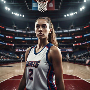 Chaleco deportivo con estampado de sublimación para mujer, chaleco deportivo sin mangas para baloncesto, Tops para mujer, chaleco de baloncesto con cuello en V de poliéster 100% - Product Image 4