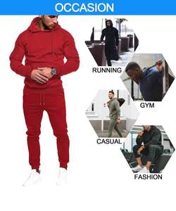 Trajes de chándal para hombre del mejor fabricante personalizables con su logotipo Tallas grandes Característica de invierno Venta superior a bajo precio - Product Image 4