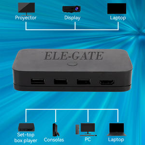 Switch KVM HDMI a 4 porte 4K/30Hz con pulsante manuale USB per connessioni computer, disponibile e usato - Product Image 4