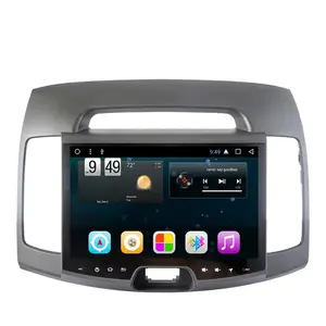 AuCar 10.1 "אנדרואיד 10 מגע מסך ראש יחידת נגן DVD לרכב GPS ניווט לרכב רדיו האוטומטי עבור יונדאי elantra 2006-2016