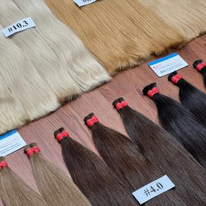 Cabello a granel de lujo cabello humano vietnamita teñido tendencia cabello crudo color europeo de alta calidad - Product Image 4