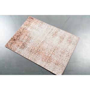 Turkish Vintage Small Rug 2x2.8 ft, <b>Brown</b> <b>Wool</b> Rug - Product Image 2