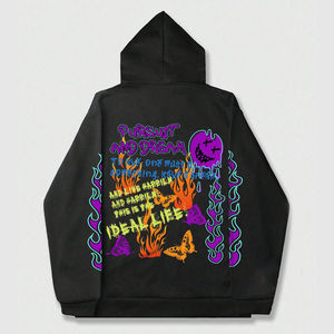 Sudadera con capucha personalizada para hombre, sudaderas con capucha a medida para equipos universitarios DTG DTF, bordado por sublimación, acento de diamantes de imitación, envío mundial seguro - Product Image 2