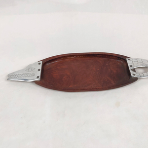 Bandeja de Madera Ecológica Personalizada de Fabricante Directo, Excelente Calidad para Almacenamiento Decorativo en el Hogar y Restaurantes - Product Image 1