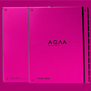 Organizador de Escritorio PAGNA TREND Rosa Oscuro con 12 Compartimentos DIN A4, Bandejas para Archivos Laminadas con Película de Polipropileno y Cartón - Product Image 2