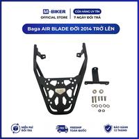 Sacoche arrière de moto M-Biker pour Air Blade I 2014 Dual Sport en acier inoxydable 46x30x13cm – Rénovation/Mise à niveau – Garantie 1 an