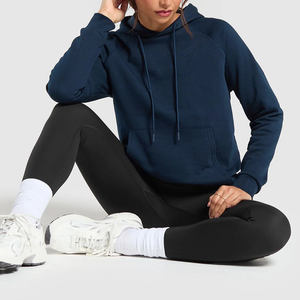 Sudaderas y Hoodies para Mujer con Logotipo Personalizado Directo de Fábrica - Cuello Alto con Cierre, Estilo Corto, 100% Algodón, Antiarrugas y Transpirable - Product Image 2