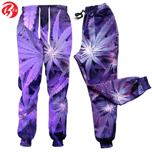Alta calidad 100% algodón poliéster secado rápido sublimación Jogging pantalones cómodos transpirables pantalones casuales de los hombres - Product Image 6