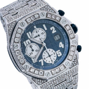 Reloj de Lujo con Diamantes VVS, Estilo Hip Hop, de Moda, Superventas, Brillante, para Hombre, Premium, OEM - Product Image 1