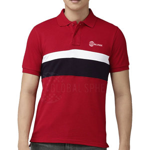 GLOBAL SPHERE INDUSTRIES T-shirt à manches courtes pour homme fabriqué au Pakistan en coton et fibre de bambou, tissu confortable et respirant, personnalisable - Product Image 1