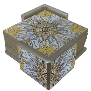 ที่รองแก้วไม้อะคาเซียทรงสี่เหลี่ยมแผ่นไม้ดีไซน์ล่าสุดเป็นมิตรกับสิ่งแวดล้อม - Product Image 3