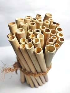 Top Premium Quality Eco-friendly <b>Bamboo</b> <b>Straws</b> Wooden/<b>Bamboo</b> Bar Accessories for Bubble Tea Bulk Cheap - Product Image 2