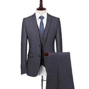 Bonne vente blanc Blazer hommes vêtements trois pièces costume bureau formel affaires hommes costumes avec Logo personnalisé 2026 - Product Image 2