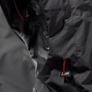 Chaqueta de invierno de pesca hecha en fábrica para hombre, chaqueta de invierno de pesca rellena de nailon con relleno de burbujas cálido - Product Image 5