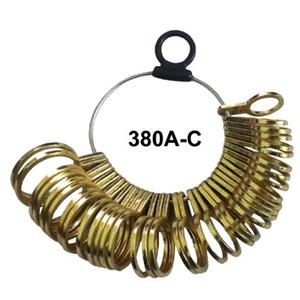 SUNTOOLS/STIPL Tableau des tailles de bagues en métal Type G N°1-15 Modèle standard américain 380C pour la fabrication de bijoux - Product Image 2