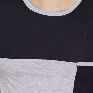 Camisetas Extra Grandes Lisas de Algodón 100 % de 260 g/m² con Hombros Caídos y Logotipo Personalizado al por Mayor para Hombre - Product Image 5