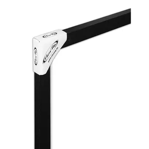 Lot de 3 cadres créatifs en bambou pour affiches 60 x 80 cm, décor en bois noir, motif carré, pour photos, tailles 8 x 10 et 11 x 14 disponibles - Product Image 5