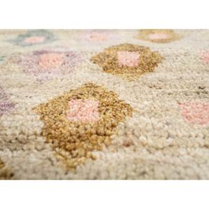 Tapis en laine noué à la main Erbe Large Area Ivory AKWL-1288, géométrique, pour salon, couloir, maison, voiture - Product Image 3