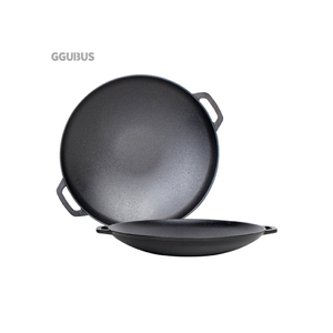 Plaque chauffante extérieure en fonte de 38cm de style coréen pour cuisinière à gaz à feu ouvert ou cuisinière à induction pour les repas de camping - Product Image 2