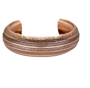 <b>Copper</b> Oxidized Hammered <b>Bracelet</b> for Women New Arrival Handmade <b>Bracelet</b> Made of <b>Copper</b> los angeles Summer Jewelry - Product Image 2
