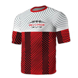 เสื้อฟุตบอลของผู้ชายและผู้หญิงเสื้อฟุตบอลส่วนบุคคลทีมฟุตบอลส่วนบุคคลแขนสั้นระบายอากาศออกแบบใหม่ - Product Image 1