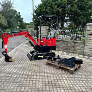 Mini-excavatrice JPC HT12 avec moteur Changchai, pompe, moteur 8500W, capacité de la benne de 0,03m³, poids de la machine de 1020kg - Neuve, jamais utilisée - Product Image 5