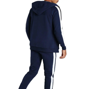 Pantalon à capuche en molleton technique unisexe de qualité supérieure pour hommes et ensembles de gymnastique survêtements d'hiver avec logo imprimé - Product Image 2