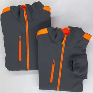 Veste matelassée coupe-vent personnalisée pour l'extérieur avec plusieurs poches, logo frontal, design unisexe pour l'hiver, tissu en toile, doublure en nylon - Product Image 4